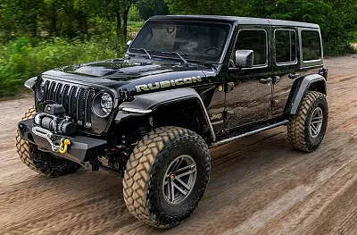 BUSHWACKER 1195007 Fender Flares Wrangler 18-22