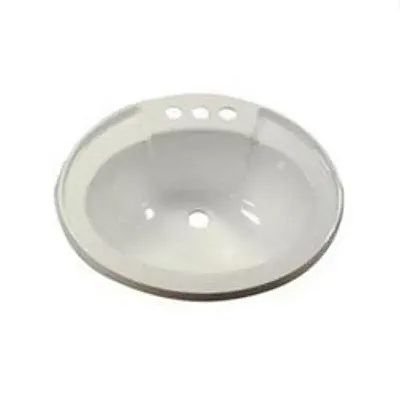 LASALLE BRIS 16305PPA 17X20 Prchmt Poly Ovl Lav W/Overflo