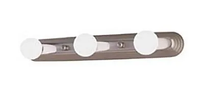 LASALLE BRIS 8AM55715XZ 12V 15' 3-Bulb Satin Nickel Cosmeti