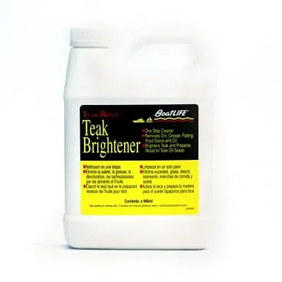 LIFE INDUST. 1087 Teak Brite Brightener 32 Fl.Oz.