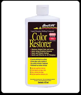 LIFE INDUST. 1116 Fiberglass Color Restorer 16 Fl.Oz.