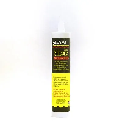 LIFE INDUST. 1151 Silicone 10.6 Fl. Oz. Cart. White