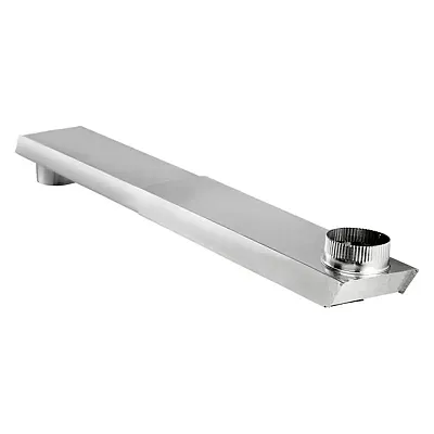 Lambro 3006 Titefit 90 Degree Rectangular Aluminum Dryer Duct
