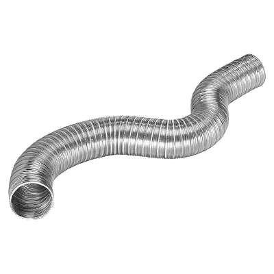 Lambro 310 8-In. X 8-Ft. Flexible Semi-Rigid Aluminum Duct