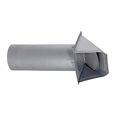 Lambro Ec-34400Gms-Pg 4-In., 26-Gauge Paint-Grade Steel Wall Exhaust Hood Vent W