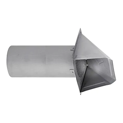 Lambro Ec-34400Gndms-Pg 4-In. 26-Gauge Paint-Grade Steel Fresh Air Intake Vent W