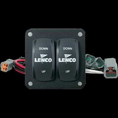 LENCO 10222211D Trim Tab Switch Kitdouble Rocker