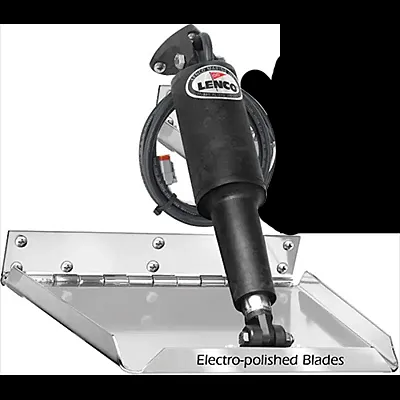 LENCO 15039101 Trim Tab Kit16&#039;X 12&#039;12V Std Perf