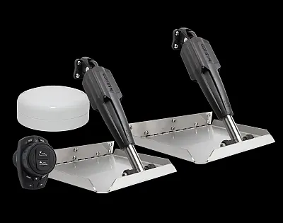 LENCO 15186107 12&#039; X 12&#039; Edge Mount Trim Tab Kit W