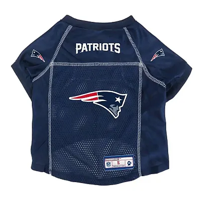 Little Earth Productions New England Patriots Pet Mesh Jersey - XS