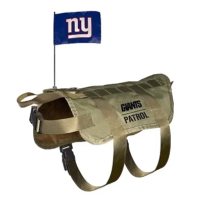 Little Earth Productions New York Giants Pet Tactical Vest - M/L