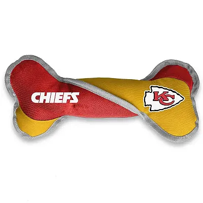Little Earth Productions Kansas City Chiefs Pet Tug Bone