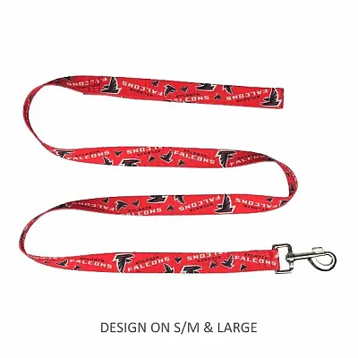 Little Earth Productions Atlanta Falcons Pet Nylon Leash - Large