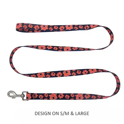Little Earth Productions Auburn Tigers Pet Nylon Leash - XS