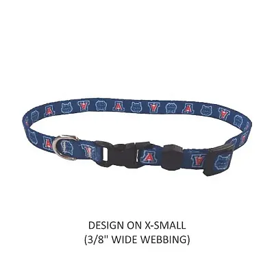 Little Earth Productions Arizona Wildcats Pet Nylon Collar - XS