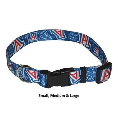 Little Earth Productions Arizona Wildcats Pet Nylon Collar - Small