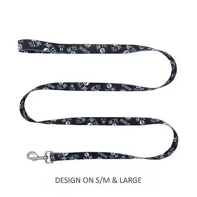 Little Earth Productions Brooklyn Nets Pet Nylon Leash - Large