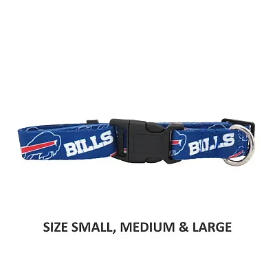 Little Earth Productions Buffalo Bills Pet Nylon Collar - Small