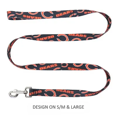 Little Earth Productions Chicago Bears Pet Nylon Leash - XS