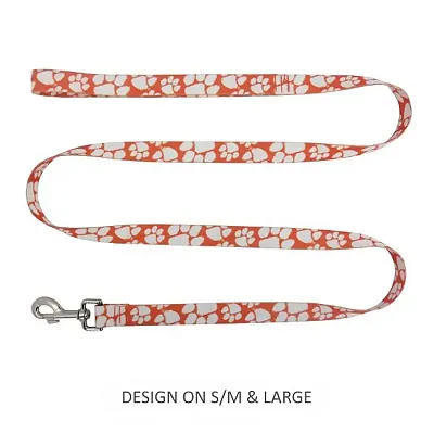Little Earth Productions Clemson Tigers Pet Nylon Leash - S/M