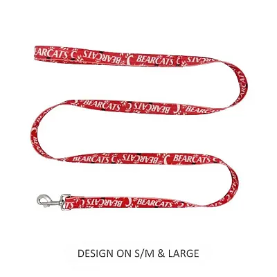 Little Earth Productions Cincinnati Bearcats Pet Nylon Leash - Large