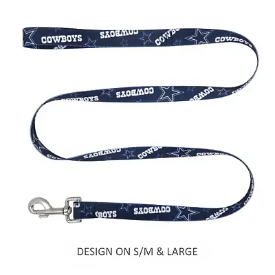 Little Earth Productions Dallas Cowboys Pet Nylon Leash - Large