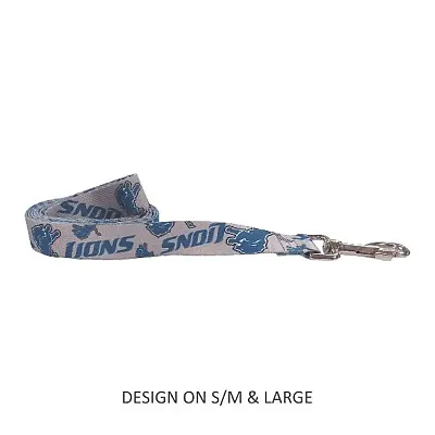 Little Earth Productions Detroit Lions Pet Nylon Leash - S/M