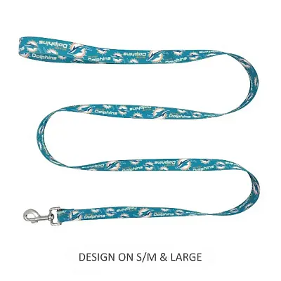 Little Earth Productions Miami Dolphins Pet Nylon Leash - S/M