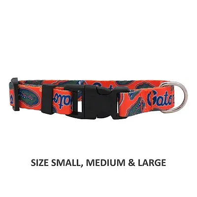 Little Earth Productions Florida Gators Pet Nylon Collar - XS