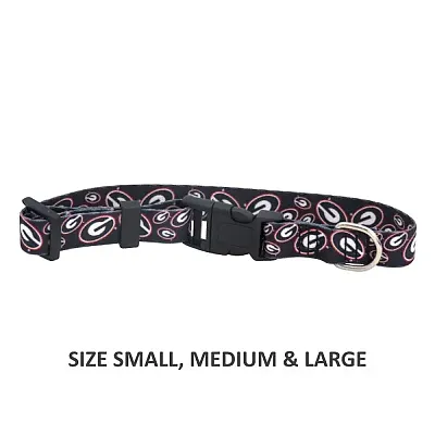 Little Earth Productions Georgia Bulldogs Pet Nylon Collar - XS