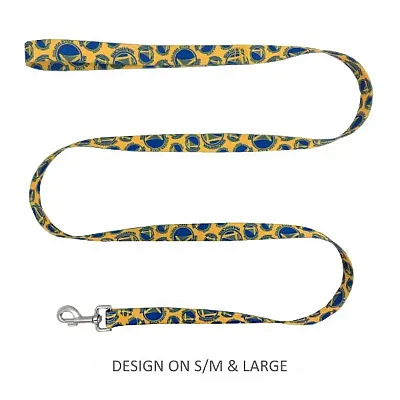 Little Earth Productions Golden State Warriors Pet Nylon Leash - Large