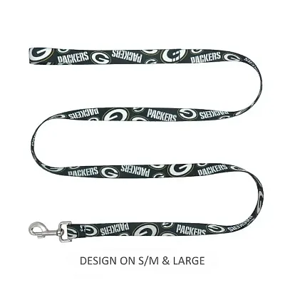 Little Earth Productions Green Bay Packers Pet Nylon Leash - S/M