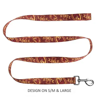 Little Earth Productions Iowa State Cyclones Pet Nylon Leash - S/M