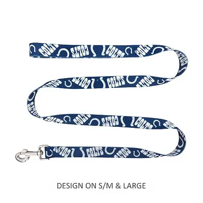 Little Earth Productions Indianapolis Colts Pet Nylon Leash - Large