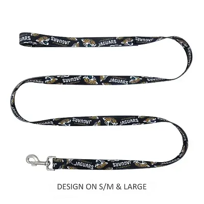 Little Earth Productions Jacksonville Jaguars Pet Nylon Leash - S/M
