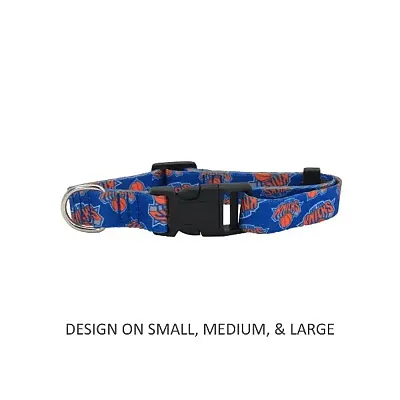 Little Earth Productions New York Knicks Pet Nylon Collar - Small