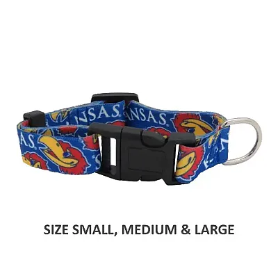 Little Earth Productions Kansas Jayhawks Pet Nylon Collar - XS
