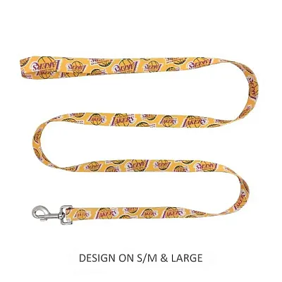 Little Earth Productions Los Angeles Lakers Pet Nylon Leash - S/M