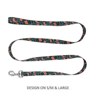 Little Earth Productions Miami Hurricanes Pet Nylon Leash - XS