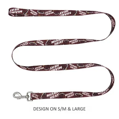 Little Earth Productions Miami Heat Pet Nylon Leash - Large