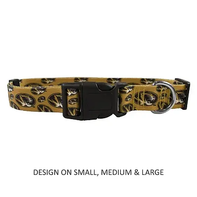 Little Earth Productions Missouri Tigers Pet Nylon Collar - Small