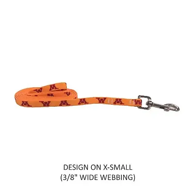 Little Earth Productions Minnesota Golden Gophers Pet Nylon Leash - XS
