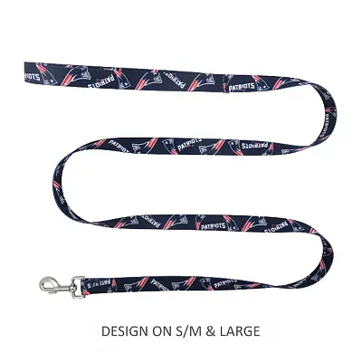 Little Earth Productions New England Patriots Pet Nylon Leash - Large
