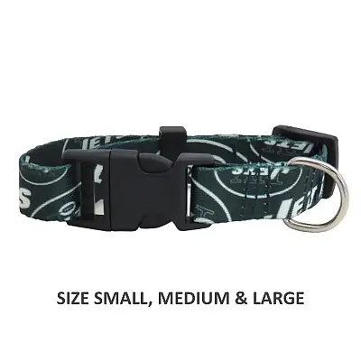 Little Earth Productions New York Jets Pet Nylon Collar - Medium