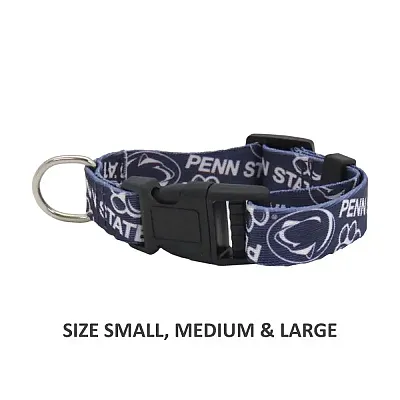 Little Earth Productions Penn State Nittany Lions Pet Nylon Collar - Small