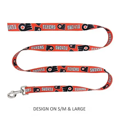 Little Earth Productions Philadelphia Flyers Pet Nylon Leash - XS