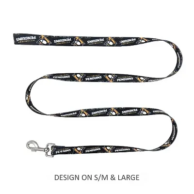 Little Earth Productions Pittsburgh Penguins Pet Nylon Leash - XS