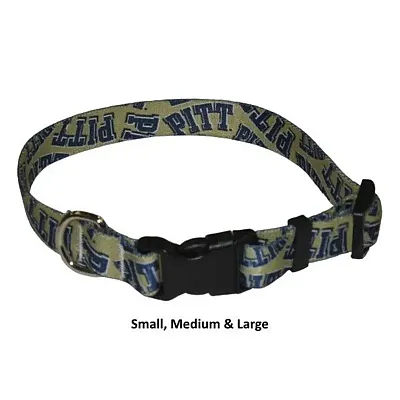 Little Earth Productions Pittsburgh Panthers Pet Nylon Collar - Small