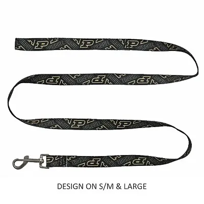 Little Earth Productions Purdue Boilermakers Pet Nylon Leash - S/M