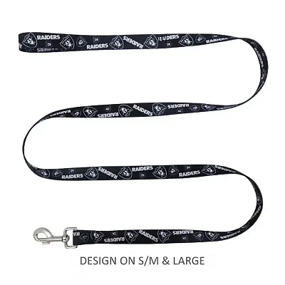 Little Earth Productions Las Vegas Raiders Pet Nylon Leash - Large